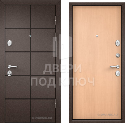 Дверь левого открывания в офис ДПК-3509