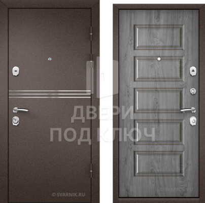Уличная дверь под ключ ДПК-5305