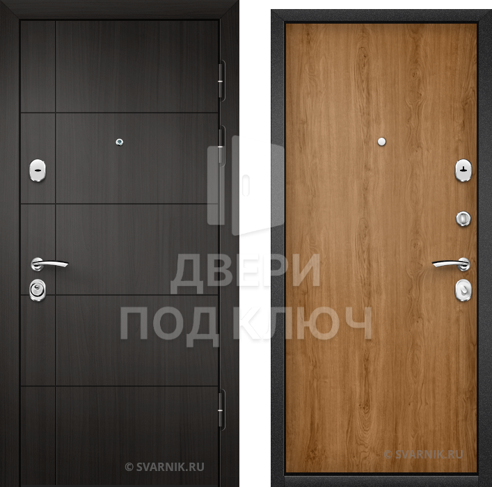 Входная дверь с видеоглазком ДПК-13142