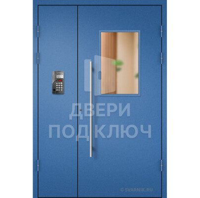 Подъездная дверь со стеклом ДПК-13770
